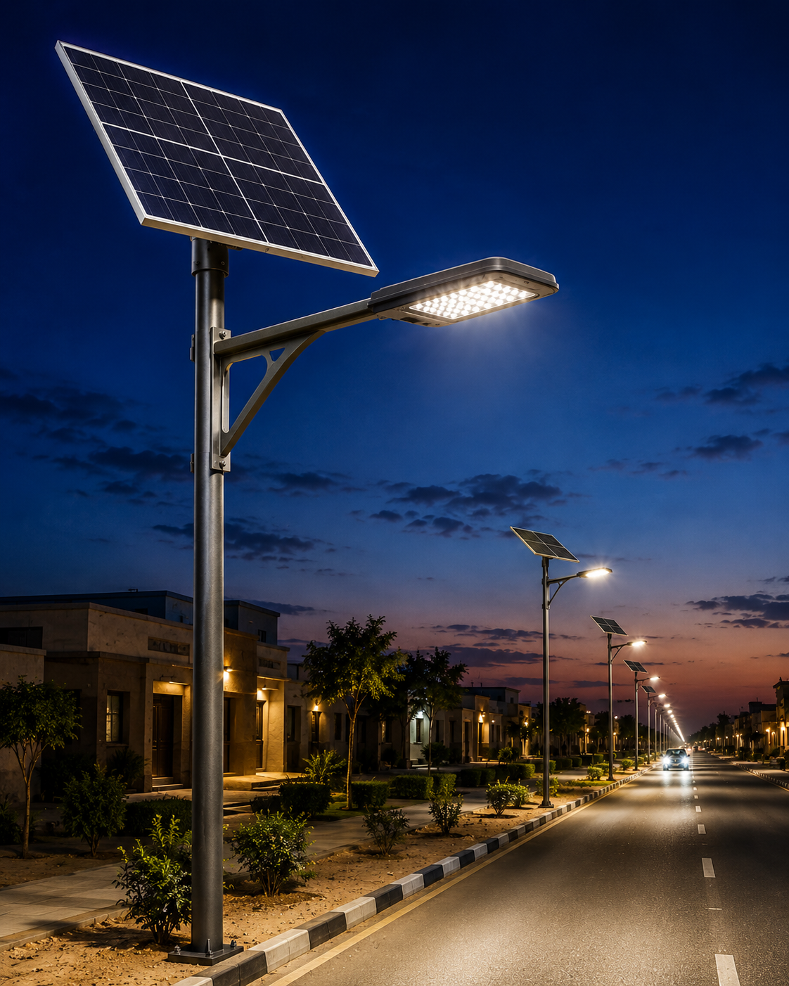 Stealth 80 solar street light